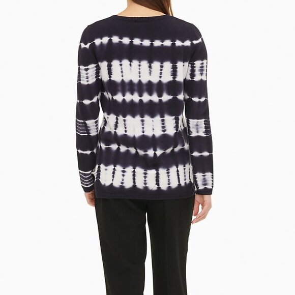 Calvin Klein Tie-Dye Cotton Sweater - Picture 2 of 6
